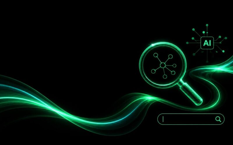 Illustrazione su SEO e GEO nel 2026 per l'ottimizzazione nei motori di ricerca AI